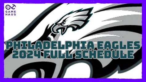 eagles schedule leaks|Eagles 2024 schedule leaks tracker